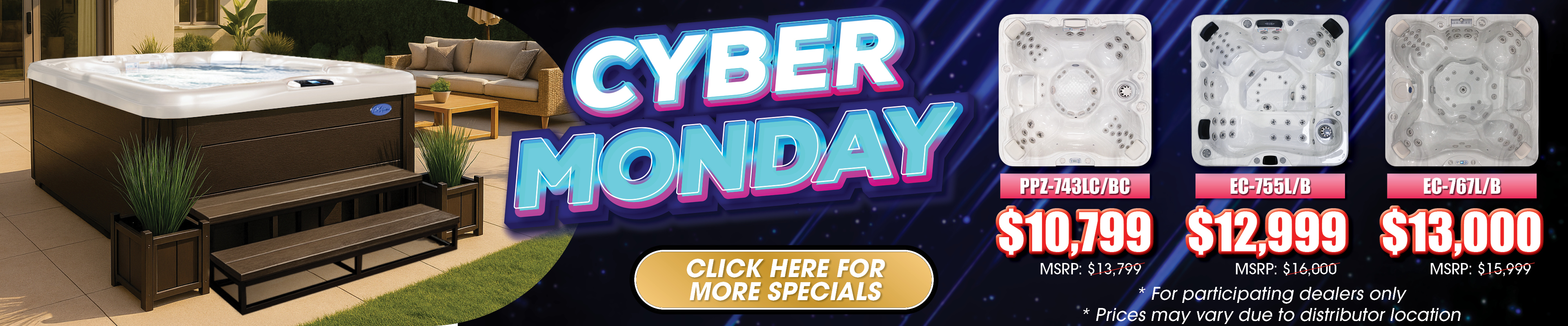 Calspas hot tub being used in a family setting - Fairfield