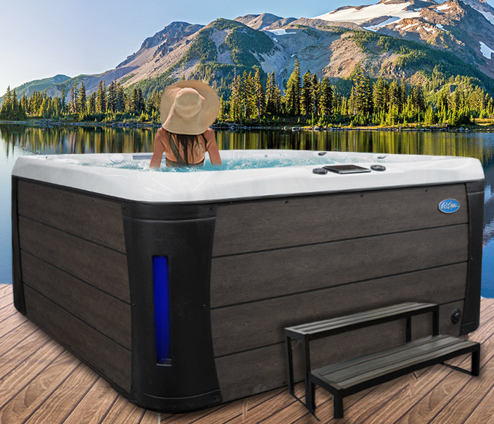 Calspas hot tub being used in a family setting - hot tubs spas for sale Fairfield